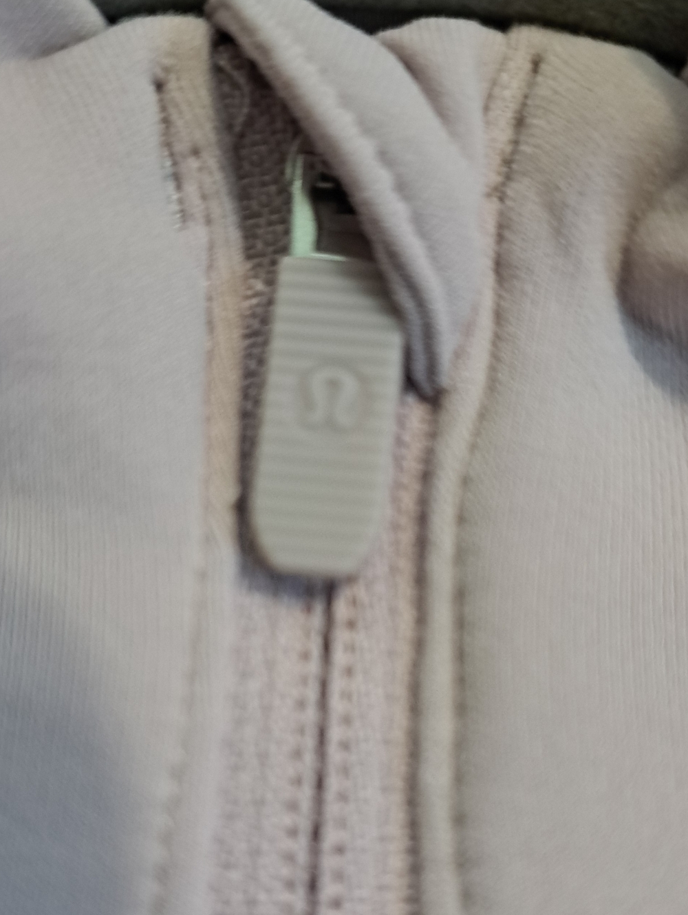 lululemon athletica Light Lavender Half-Zip Peplum Pullover - Picture 8 of 8
